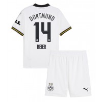 Borussia Dortmund Maximilian Beier #14 Tredje Dräkt Barn 2024-25 Kortärmad (+ Korta byxor)